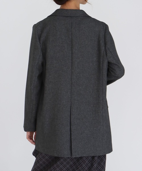 DRESSLAVE(ドレスレイブ)の「B7 / peaked lapel jacket(ピークドラペルジャケット)(テーラードジャケット・レディース・ブラウン/グレー・38)」の10枚目の写真