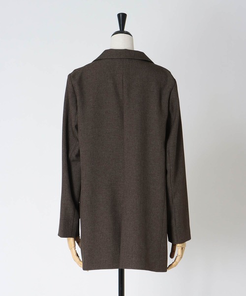 DRESSLAVE(ドレスレイブ)の「B7 / peaked lapel jacket(ピークドラペルジャケット)(テーラードジャケット・レディース・ブラウン/グレー・38)」の20枚目の写真