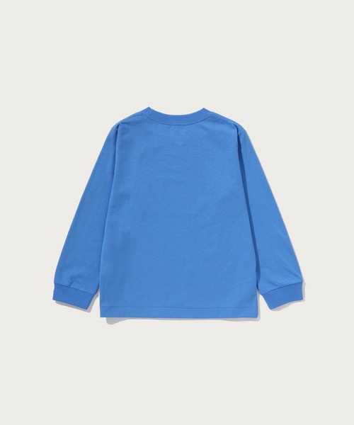 A BATHING APE(アベイシングエイプ)の「MILO ON BAPE ONE POINT LS TEE(Tシャツ/カットソー・キッズ・ホワイト/ブラック/ピンク・110/100/90/130/120/140)」の6枚目の写真