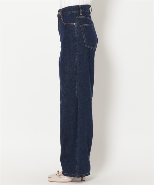 WILLSELECTION(ウィルセレクション)の「ワイドデニムパンツ(デニムパンツ・レディース・ブルー/ネイビー・S/M)」の10枚目の写真