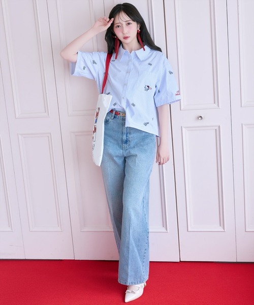 WILLSELECTION(ウィルセレクション)の「ワイドデニムパンツ(デニムパンツ・レディース・ブルー/ネイビー・S/M)」の21枚目の写真