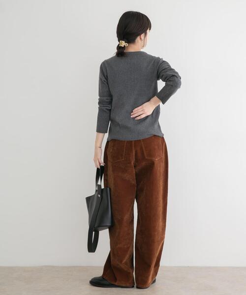 ITEMS URBANRESEARCH(アイテムズ アーバンリサーチ)の「コクーンワイドパンツ(その他パンツ・レディース・ライトブルー/ブラウン/ブルー・MEDIUM/SMALL)」の8枚目の写真