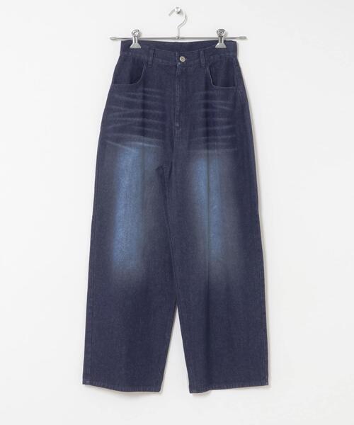 ITEMS URBANRESEARCH(アイテムズ アーバンリサーチ)の「コクーンワイドパンツ(その他パンツ・レディース・ライトブルー/ブラウン/ブルー・MEDIUM/SMALL)」の19枚目の写真