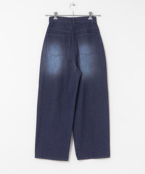 ITEMS URBANRESEARCH(アイテムズ アーバンリサーチ)の「コクーンワイドパンツ(その他パンツ・レディース・ライトブルー/ブラウン/ブルー・MEDIUM/SMALL)」の21枚目の写真