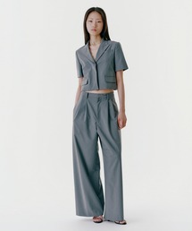 UNUS / Two Tuck Wide Trousers