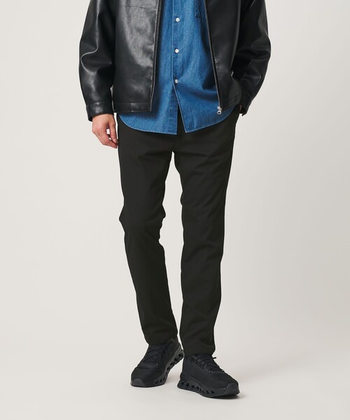BEAUTY&YOUTH UNITED ARROWS(ビューティーアンドユースユナイテッドアローズ)の「【WEB限定 WARDROBE SMART】ワンダーシェイプ スキニーパンツ(その他パンツ・メンズ・ブラック/ベージュ/ダークグレー・L/M/S/XL)」の4枚目の写真