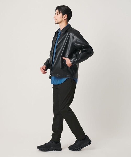 BEAUTY&YOUTH UNITED ARROWS(ビューティーアンドユースユナイテッドアローズ)の「【WEB限定 WARDROBE SMART】ワンダーシェイプ スキニーパンツ(その他パンツ・メンズ・ブラック/ベージュ/ダークグレー・L/M/S/XL)」の7枚目の写真
