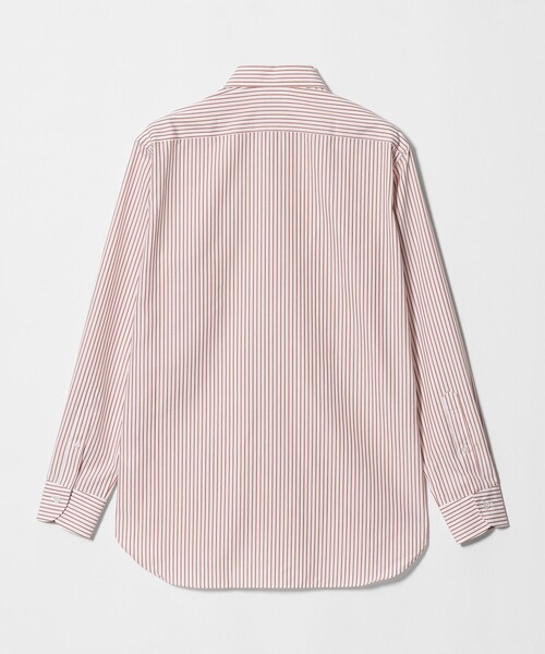 UNITED ARROWS(ユナイテッドアローズ)の「イージーケア AG シックシンストライプ ショートポイント レギュラーカラーシャツ 抗菌防臭(シャツ/ブラウス・メンズ・ダークオレンジ・41cm/39cm/37cm/38cm/40cm)」の3枚目の写真
