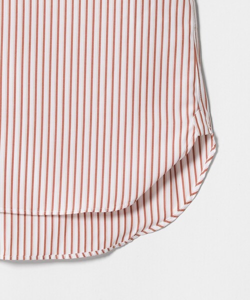 UNITED ARROWS(ユナイテッドアローズ)の「イージーケア AG シックシンストライプ ショートポイント レギュラーカラーシャツ 抗菌防臭(シャツ/ブラウス・メンズ・ダークオレンジ・41cm/39cm/37cm/38cm/40cm)」の6枚目の写真