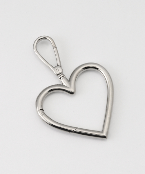 BASICKS(ベイシックス)の「≪追加3≫BASICKS / ベイシックス Heart Key Ring(キーケース/キーアクセサリー・レディース・シルバー・FREE)」の2枚目の写真