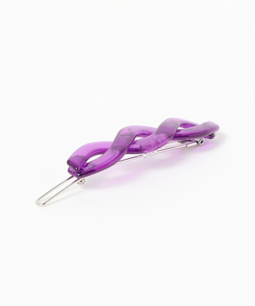 BEAMS BOY(ビームスボーイ)の「ミニ ヘアクリップ 3SET(バレッタ/ヘアクリップ・レディース・ブラウン/パープル・ONE SIZE)」の4枚目の写真
