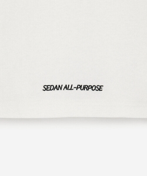 SEDAN ALL-PURPOSE(セダンオールパーパス)の「SEDAN ALL-PURPOSE | コットン 長袖プリントTシャツ MEN(Tシャツ/カットソー・メンズ・ホワイト/ブラック・M/L)」の11枚目の写真