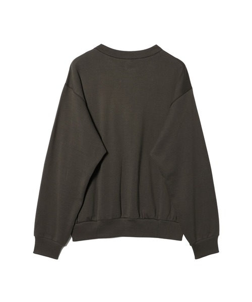 ESTNATION(エストネーション)の「GOOD PEOPLE GOOD STITCHING GOOD PRODUCT for ESTNATION / スーピマコットン クルーネックスウェット《ESTNATION EXCLUSIVE》(スウェット・メンズ・グレー/ダークブラウン・MEDIUM/LARGE)」の4枚目の写真