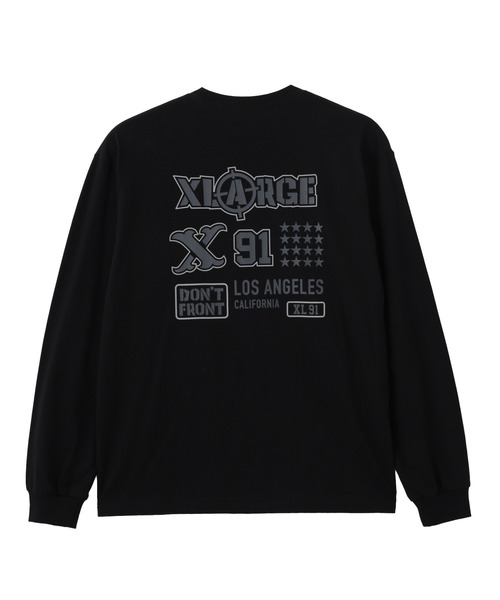 XLARGE(エクストララージ)の「XL L/S TEE(Tシャツ/カットソー・メンズ・ホワイト/ベージュ/ブラック・S/M/L/XL)」の19枚目の写真