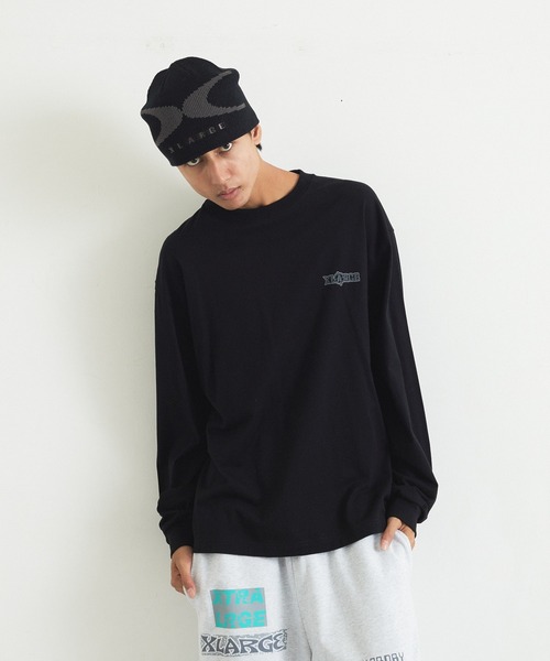XLARGE(エクストララージ)の「XL L/S TEE(Tシャツ/カットソー・メンズ・ホワイト/ベージュ/ブラック・S/M/L/XL)」の7枚目の写真