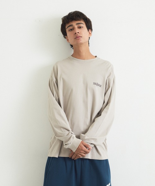 XLARGE(エクストララージ)の「XL L/S TEE(Tシャツ/カットソー・メンズ・ホワイト/ベージュ/ブラック・S/M/L/XL)」の13枚目の写真