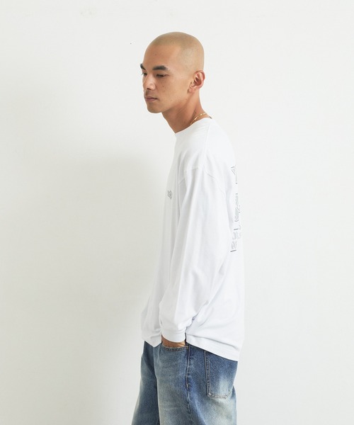 XLARGE(エクストララージ)の「XL L/S TEE(Tシャツ/カットソー・メンズ・ホワイト/ベージュ/ブラック・S/M/L/XL)」の11枚目の写真