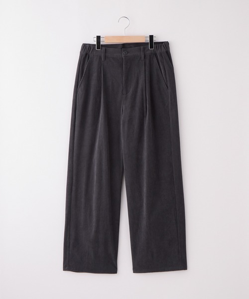 EASENCE(イーズエンス)の「【EASENCE】コーデュロイ セットアップ テーラードジャケット&タックストレートパンツ / 保温・UVカット(セットアップ・メンズ・ブラック/ダークグレー/ベージュ系/ブラウン系/ダークオリーブ・XL/L/M/S)」の11枚目の写真