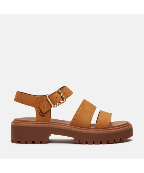 Timberland(ティンバーランド)の「ストーン ストリート プラットフォーム バックストラップ サンダル レディース(サンダル・レディース・ウィート・24.0cm/23.0cm/25.0cm)」の1枚目の写真