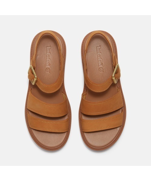 Timberland(ティンバーランド)の「ストーン ストリート プラットフォーム バックストラップ サンダル レディース(サンダル・レディース・ウィート・24.0cm/23.0cm/25.0cm)」の2枚目の写真