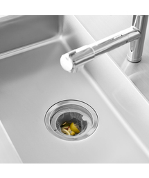 tower（タワー）の「ネットの水切りができるキッチン排水口ネットホルダー タワー（キッチン収納）」