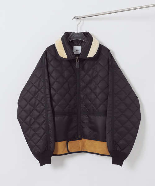 EDIFICE(エディフィス)の「Hedie.+ Nylon Quilting BZ(その他アウター・メンズ・ブラック/カーキ・SMALL/MEDIUM)」の1枚目の写真