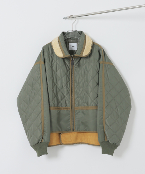 EDIFICE(エディフィス)の「Hedie.+ Nylon Quilting BZ(その他アウター・メンズ・ブラック/カーキ・SMALL/MEDIUM)」の10枚目の写真