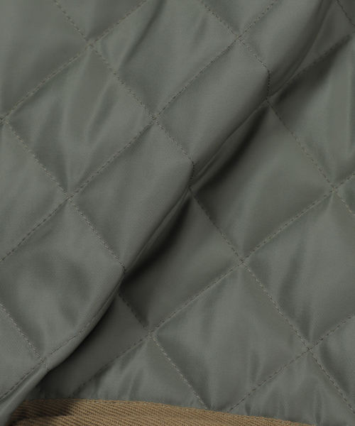 EDIFICE(エディフィス)の「Hedie.+ Nylon Quilting BZ(その他アウター・メンズ・ブラック/カーキ・SMALL/MEDIUM)」の12枚目の写真