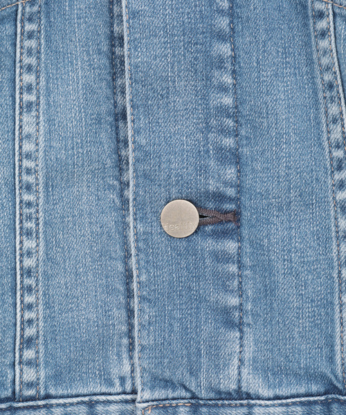 LOGEMENT DE CLAIRE(ロジュモンドクレール)の「【Healthy denim/ヘルシーデニム】Latte(デニムジャケット・レディース・インディゴブルー・FREE)」の14枚目の写真