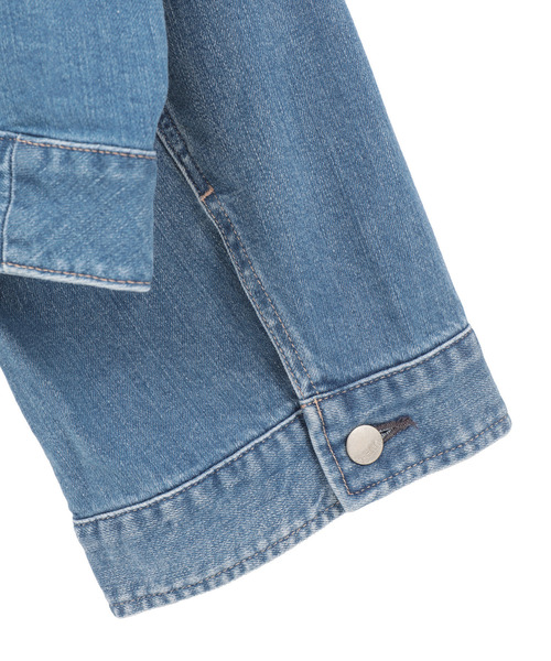 LOGEMENT DE CLAIRE(ロジュモンドクレール)の「【Healthy denim/ヘルシーデニム】Latte(デニムジャケット・レディース・インディゴブルー・FREE)」の16枚目の写真