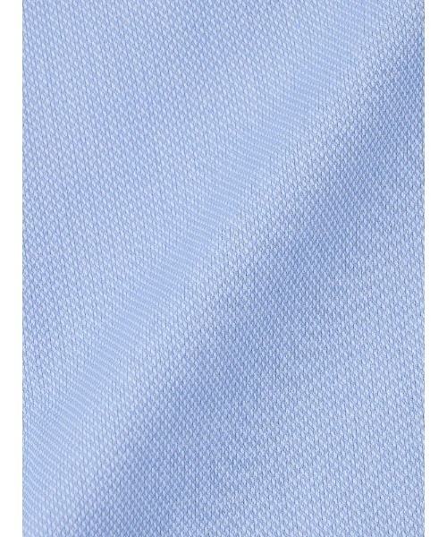 Perfect Suit FActory(パーフェクトスーツファクトリー)の「【形態安定】長袖ワイシャツ 綿100% ボタンダウン(ビジネスシャツ・メンズ・グレー・M/L/LL)」の4枚目の写真