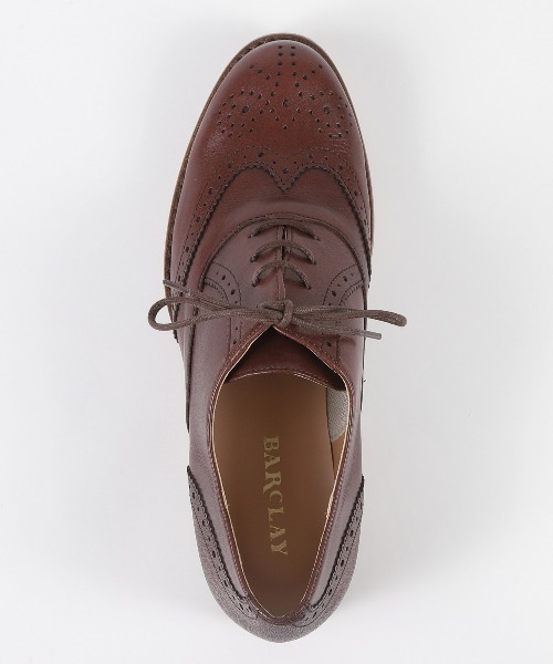 BARCLAY(バークレー)の「BARCLAY(バークレー)定番ウィングチップレースアップシューズ(ドレスシューズ・レディース・ブラック系その他/ブラック・22.5cm/22cm/24.5cm/24cm/23.5cm/23cm)」の15枚目の写真