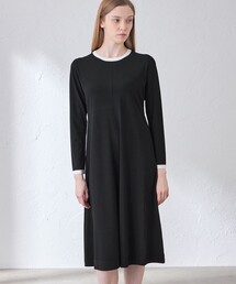 レーヨンストレッチニットワンピース