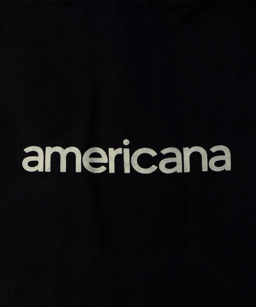 AMERICANA(アメリカーナ)の「Americana/アメリカーナ ケーキトート(トートバッグ・レディース・ブラック/ナチュラル・ONE SIZE)」の7枚目の写真