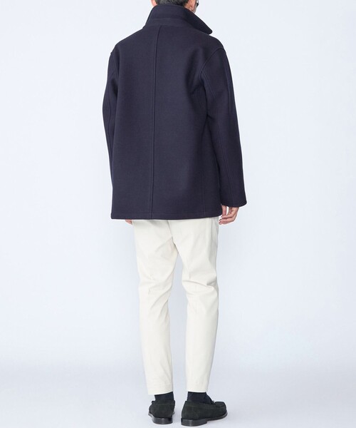 SHIPS(シップス)の「【WEB限定】: メルトン ダブルポケット ジャケット 26FW(その他アウター・メンズ・オリーブ/キャメル/ネイビー/ブラック・SMALL/MEDIUM/LARGE/X-LARGE)」の9枚目の写真