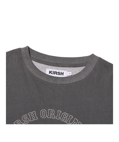 KIRSH（キルシー）の「ピグメントダイングアーチチェリー長袖トップス[チャコール]（Tシャツ/カットソー・レディース・その他・1）」の4枚目の写真
