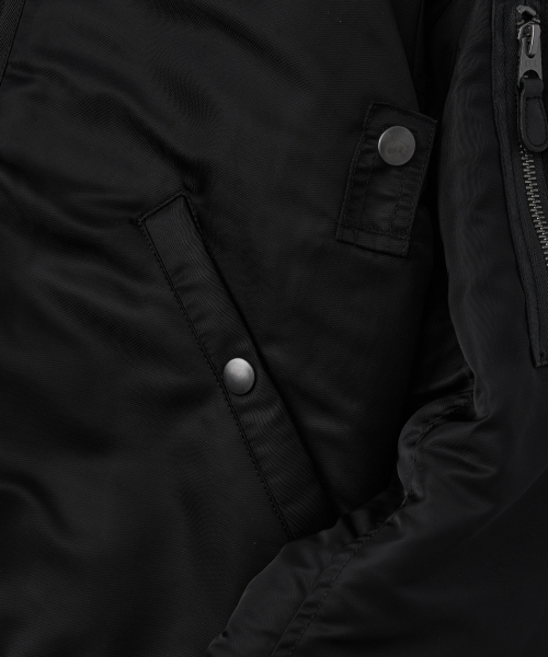 OUTSTANDING(アウトスタンディング)の「MA-1 FLIGHT JACKET(WOOL INSULATION)_BLACK(ブルゾン・メンズ・その他・LARGE/SMALL/MEDIUM)」の7枚目の写真