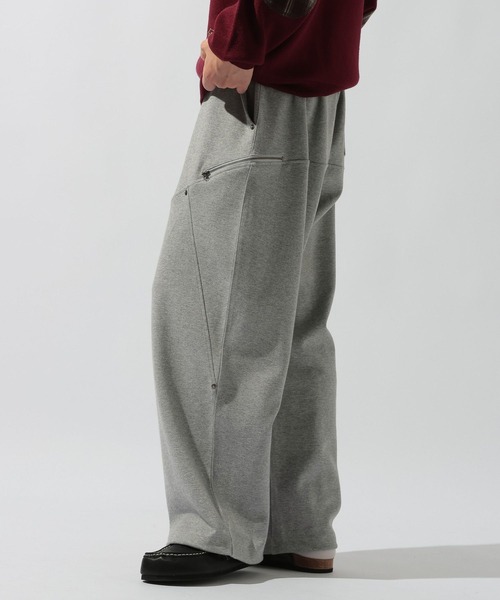 niko and...(ニコアンド)の「ワイドZIPスウェットパンツ(スウェットパンツ・メンズ・グレー/ブラック・LARGE/MEDIUM)」の7枚目の写真
