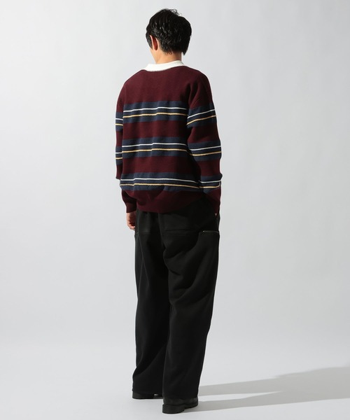 niko and...(ニコアンド)の「ワイドZIPスウェットパンツ(スウェットパンツ・メンズ・グレー/ブラック・LARGE/MEDIUM)」の9枚目の写真