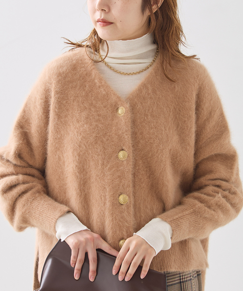 journal standard L'essage(ジャーナルスタンダードレサージュ)の「丸胴ハイネックプルオーバー(Tシャツ/カットソー・レディース・チャコールグレー/アイボリー/サックスブルー・FREE)」の13枚目の写真