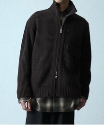 UJOH（ウジョー）の「【UJOH HOMME / ウジョーオム】ZIP High Neck Drivers Knit（ニット/セーター）」