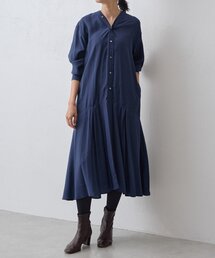 BEARDSLEY（ビアズリー）の「カラーレスシャツワンピース（ワンピース）」