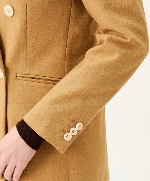 BALLSEY（ボールジィ）の「メランジオックス ダブルブレストテーラードジャケット（テーラードジャケット・レディース・ベージュ系その他・36）」の10枚目の写真