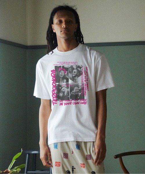 STOF(ストフ)の「PIGMENT-DYED TEE((TERPSICHORA)(Tシャツ/カットソー・メンズ・ブラック/ホワイト・L/M/S/XS)」の1枚目の写真