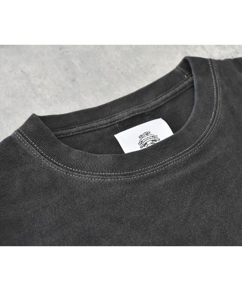 STOF(ストフ)の「PIGMENT-DYED TEE((TERPSICHORA)(Tシャツ/カットソー・メンズ・ブラック/ホワイト・L/M/S/XS)」の8枚目の写真