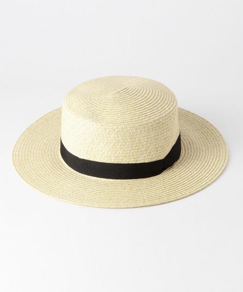 BEAUTY&YOUTH UNITED ARROWS（ビューティーアンドユースユナイテッドアローズ）の「BY ペーパーカンカンハット◆（ハット・レディース・ブラック/ブラウン/ホワイト/ベージュ・FREE）」の12枚目の写真