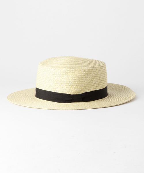 BEAUTY&YOUTH UNITED ARROWS（ビューティーアンドユースユナイテッドアローズ）の「BY ペーパーカンカンハット◆（ハット・レディース・ブラック/ブラウン/ホワイト/ベージュ・FREE）」の6枚目の写真