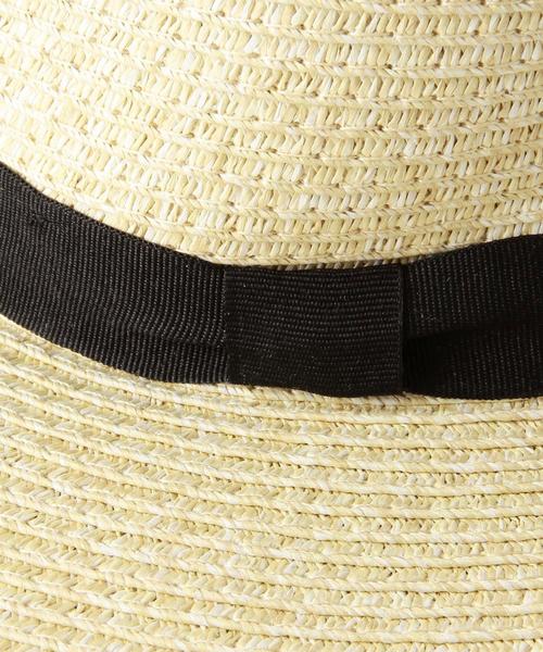 BEAUTY&YOUTH UNITED ARROWS（ビューティーアンドユースユナイテッドアローズ）の「BY ペーパーカンカンハット◆（ハット・レディース・ブラック/ブラウン/ホワイト/ベージュ・FREE）」の8枚目の写真