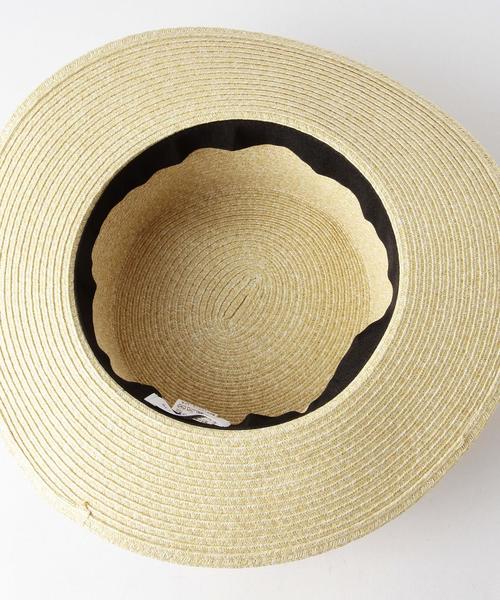 BEAUTY&YOUTH UNITED ARROWS（ビューティーアンドユースユナイテッドアローズ）の「BY ペーパーカンカンハット◆（ハット・レディース・ブラック/ブラウン/ホワイト/ベージュ・FREE）」の9枚目の写真
