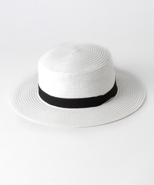 BEAUTY&YOUTH UNITED ARROWS（ビューティーアンドユースユナイテッドアローズ）の「BY ペーパーカンカンハット◆（ハット・レディース・ブラック/ブラウン/ホワイト/ベージュ・FREE）」の10枚目の写真